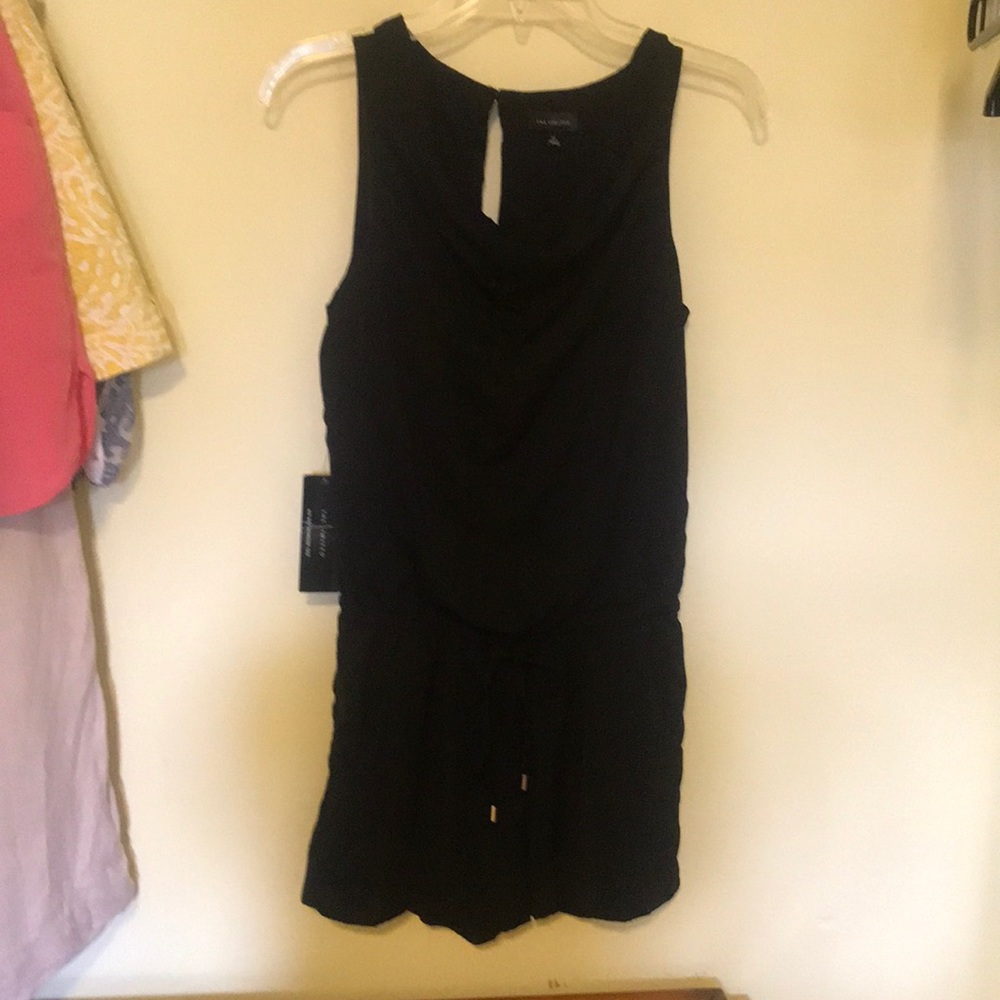 Black Romper from The Limited